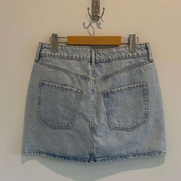 Dynamite Classic High Rise Denim Skirt - Picture 4 of 4